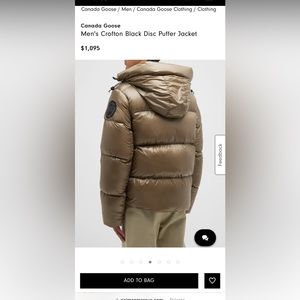 Men’s Canada Goose Puffer